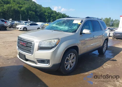 2015 GMC Acadia Slt-1 из США, поврежденный, VIN 1GKKRRKD9FJ160792